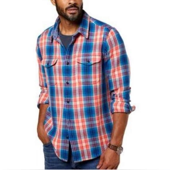 Outerknown Other - *NEW* OUTERKNOWN MENS BLANKET SHIRT BUTTON DOWN MEDIUM